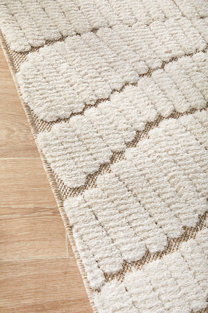 Kathmandu Abercrombie Cream Rug