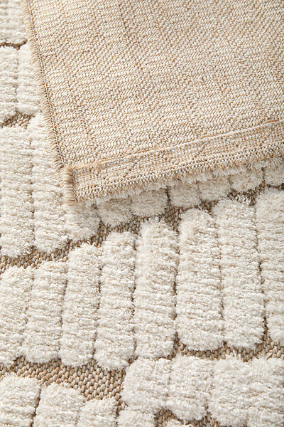 Kathmandu Abercrombie Cream Rug