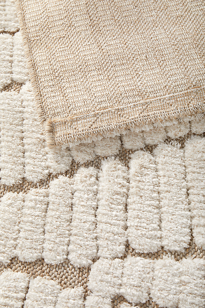 Kathmandu Abercrombie Cream Rug