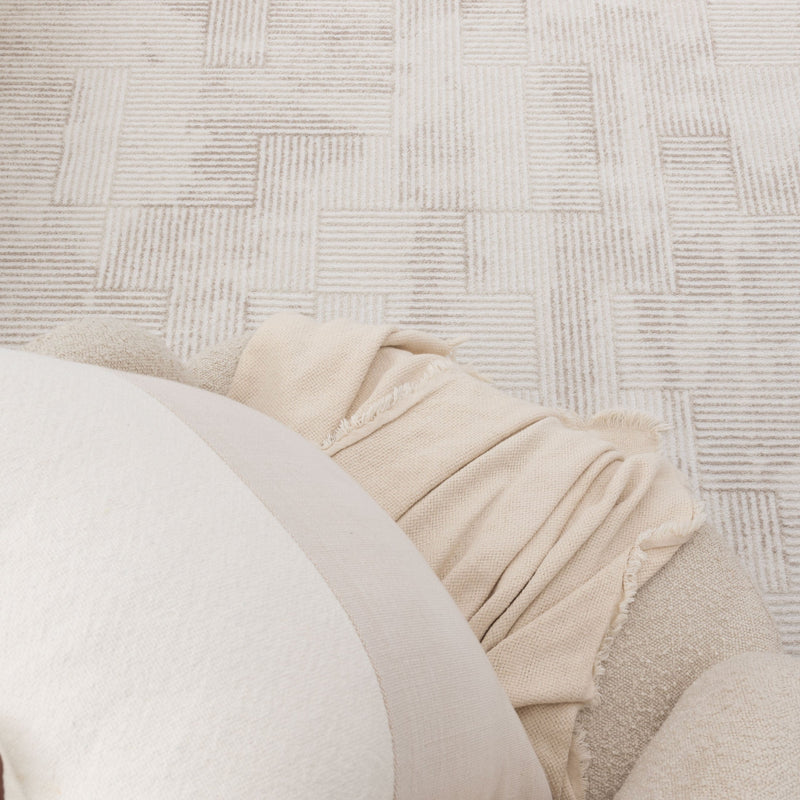 Nirvana Distressed Grace Beige Rug