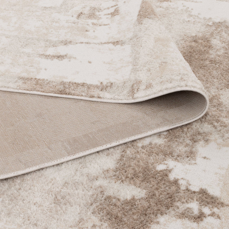Nirvana Abstract Cosy Brown Rug
