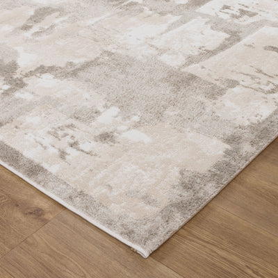 Nirvana Abstract Cosy Beige Rug