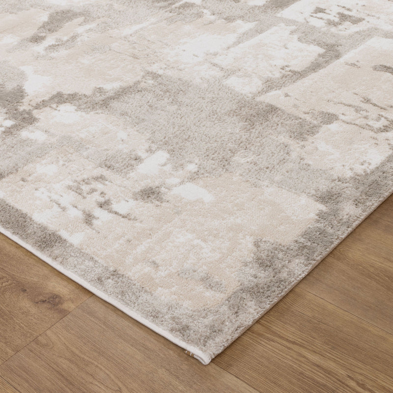 Nirvana Abstract Cosy Beige Rug
