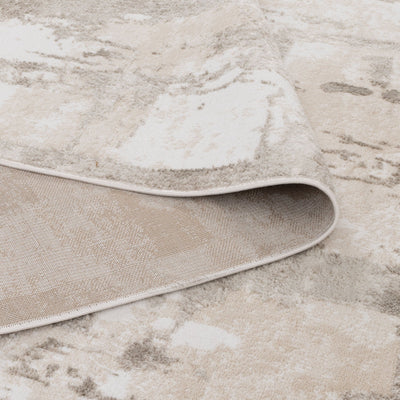 Nirvana Abstract Cosy Beige Rug