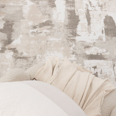 Nirvana Abstract Cosy Beige Rug