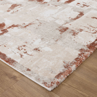 Nirvana Abstract Cosy Rust Rug