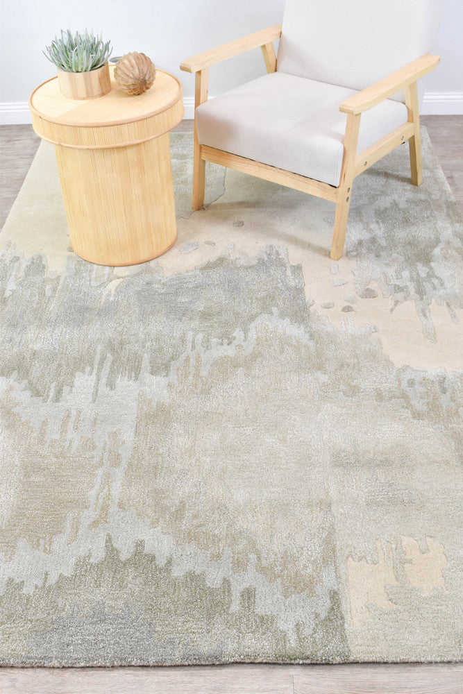 Lomax Dune Aus Ridge Wool Blend Rug