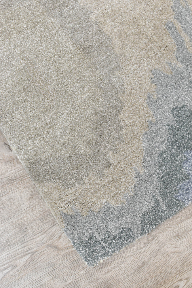 Lomax Sandy Bay Designer Wool Blend Rug