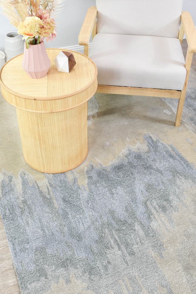 Lomax Sandy Bay Designer Wool Blend Rug
