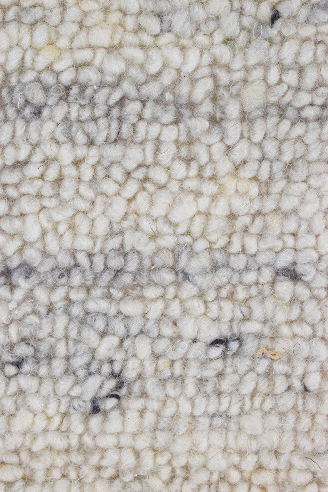Lomax Walnut Designer Wool Cotton Rug