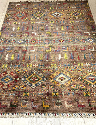 Afghan Kazak Khorjin, rugs online rugs Sydney Australia, www.rugsonlinerugs.com.au