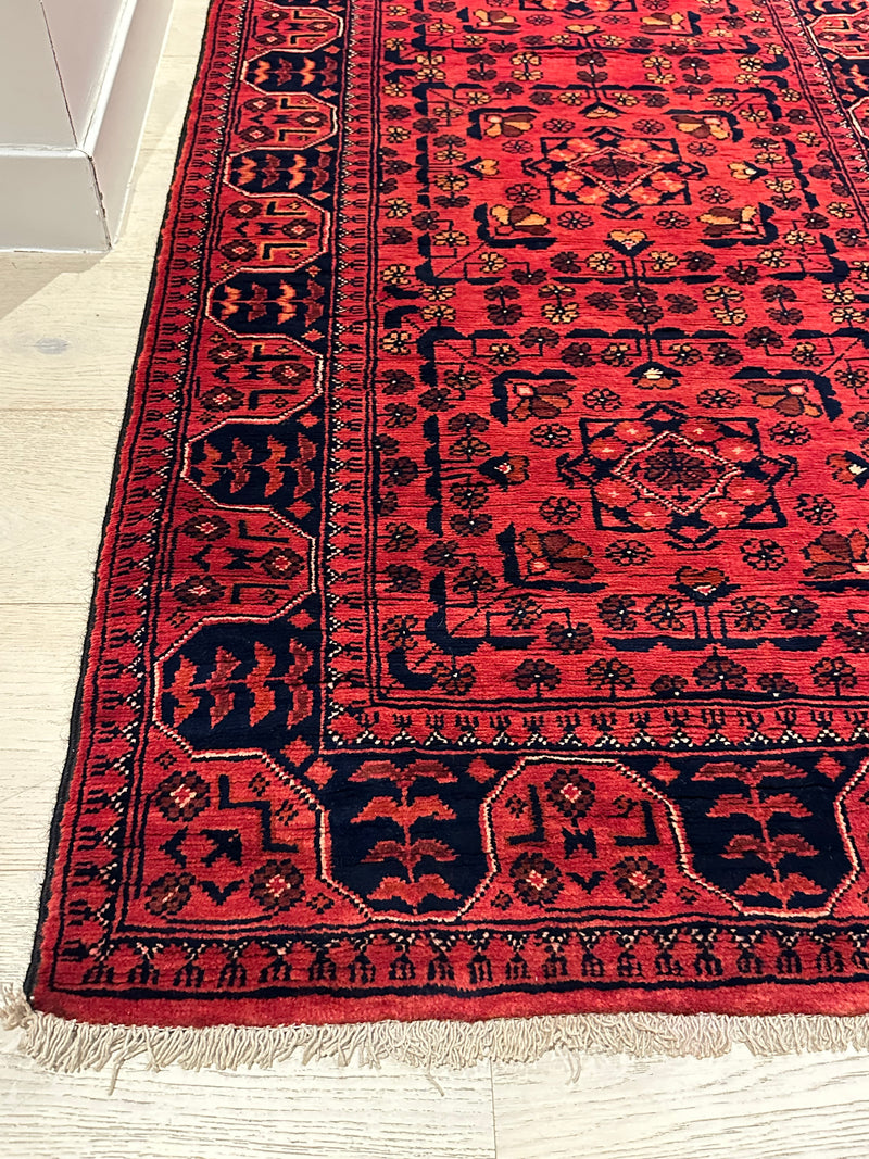 Kamyab Afghan Fine Handmade Tribal Runner Rug (550-1880) 500x83cm