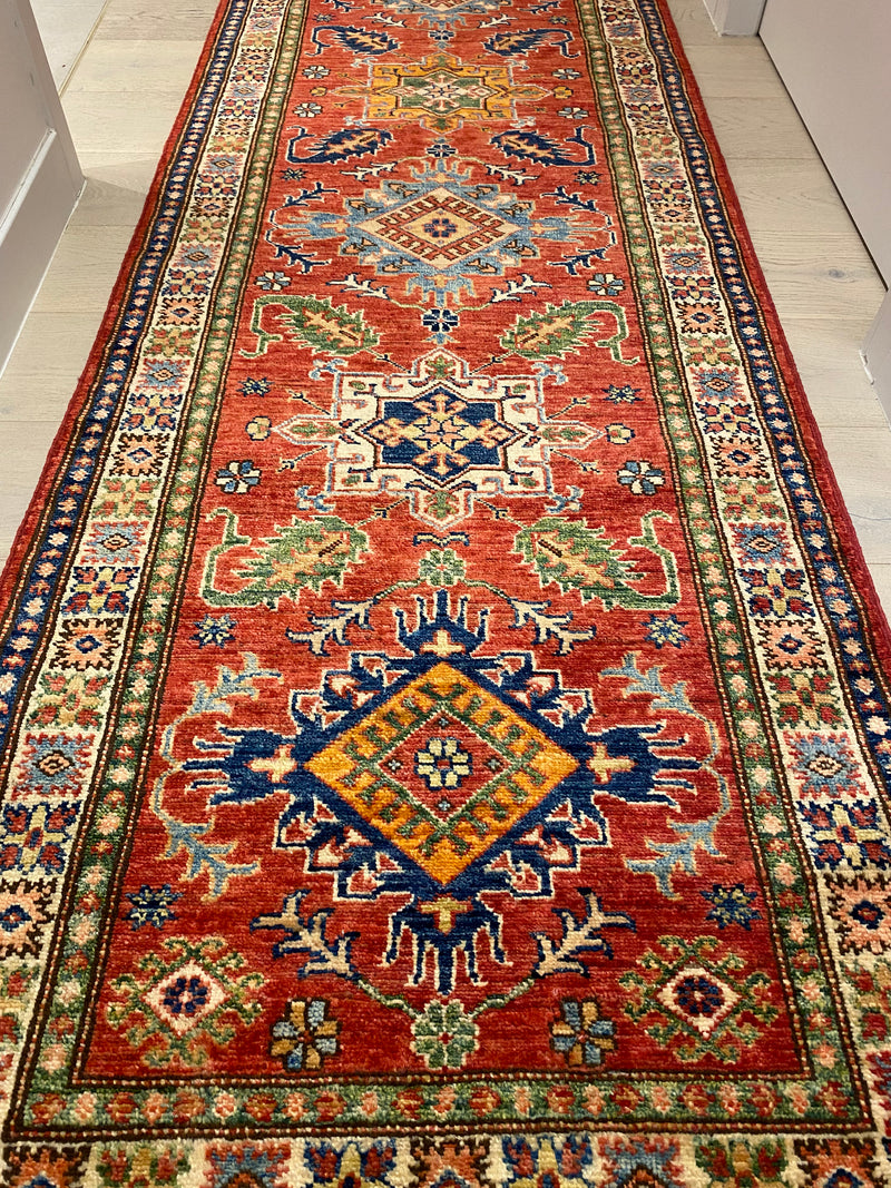 Kazak Super Fine Veggie Dye Rug (550-1738) 303x80cm