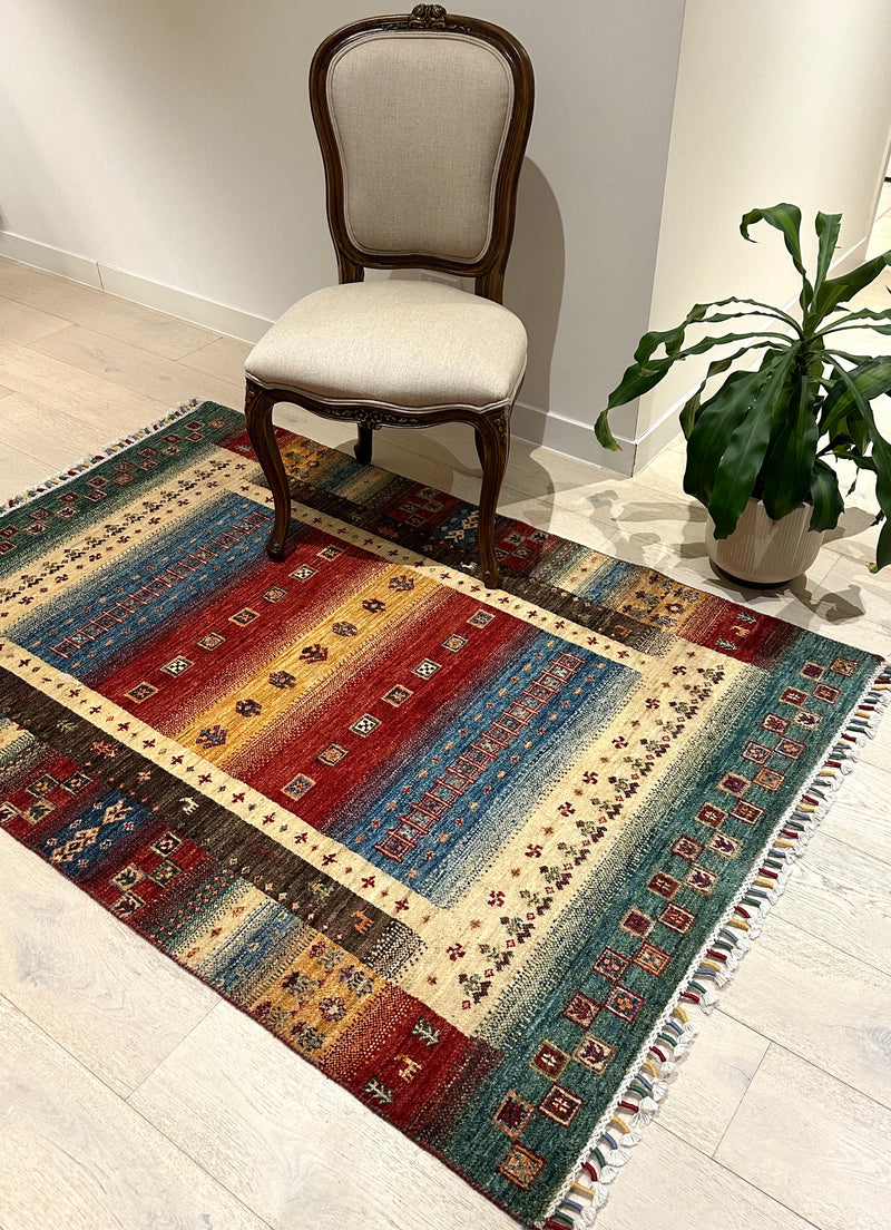 Afghan Kazak Khorjin, rugs online rugs Sydney Australia, www.rugsonlinerugs.com.au