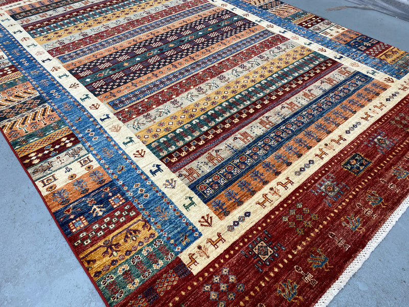 Gabbeh Super Fine Veggie Dye Rug (550-1873) 296x202cm