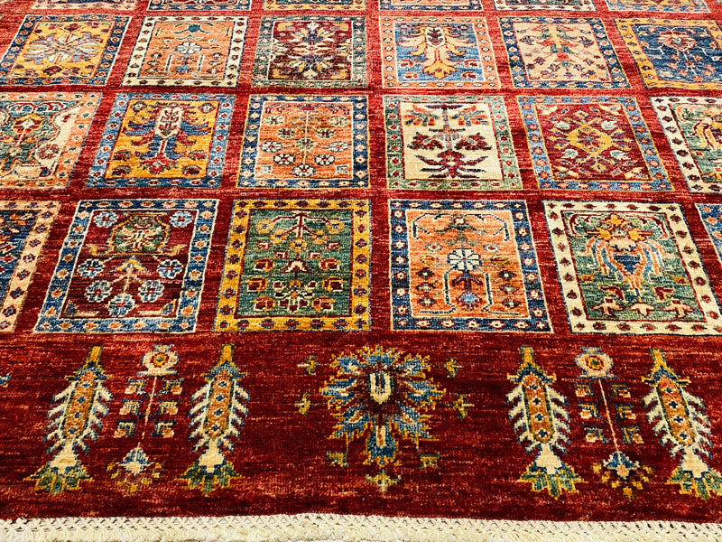 Kazak Super Fine Bakhtiyari Veggie Dye Rug (STK600-615) 232x169cm