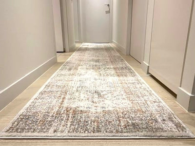 Mayfair Lorissa Silver Runner Rug