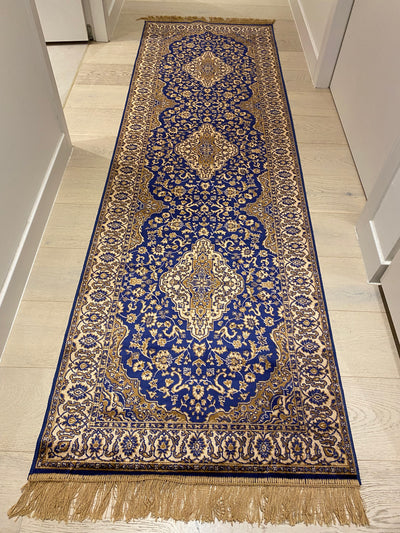 Shiraz Garden Design Blue Rug