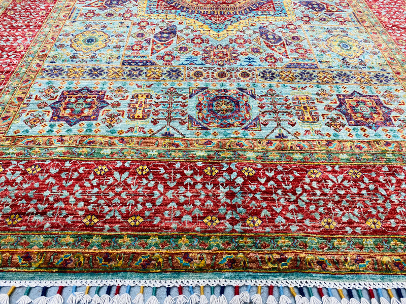 Chobi Mamluk Fine Veg Dye Rug (STK550-1869) 241x170cm