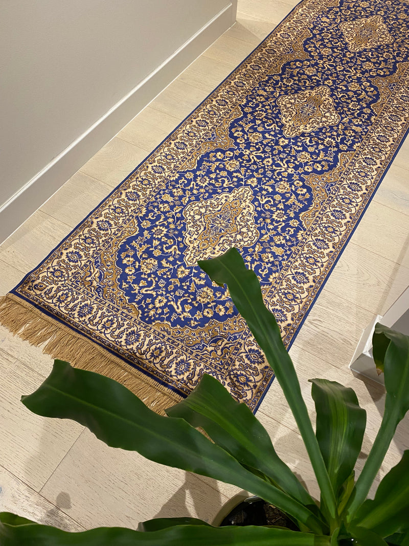 Shiraz Garden Design Blue Rug