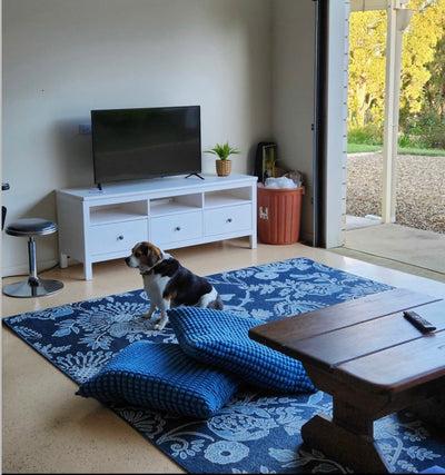 Seaside 7777 Navy Rug
