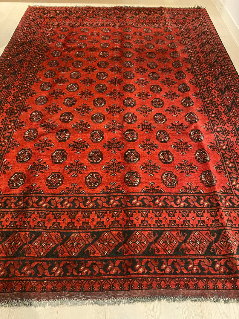 Afghan Bokhara Akhche handmade rug, Sydney Australia, Rugs Online Rugs, www.rugsonlinerugs.com.au