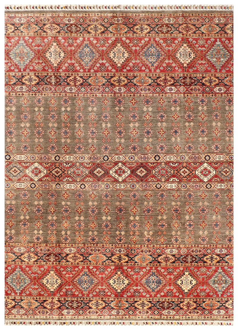 Afghan Kazak Khorgin, handmade wool, Rugs Online Rugs Sydney Australia. www.rugsonlinerugs.com.au