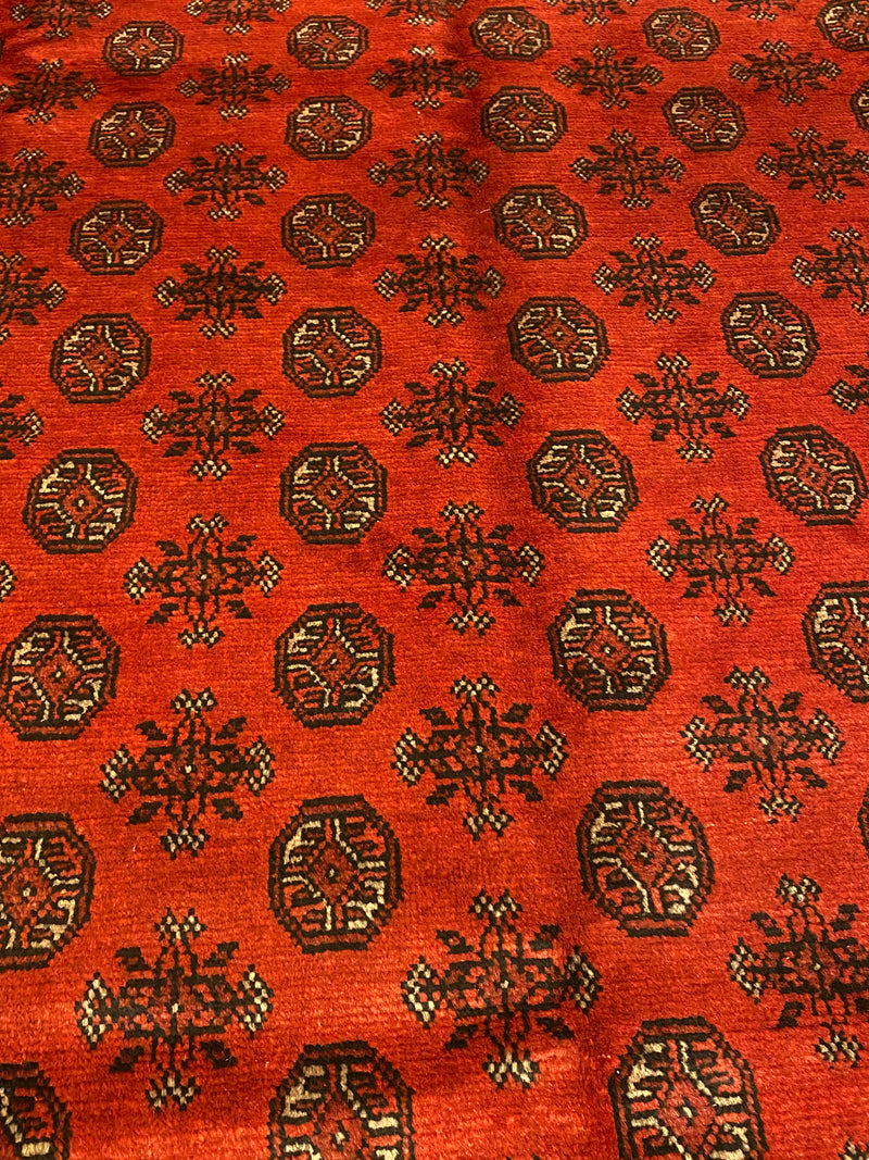 Bokhara Afghan Akhche Tribal Rug (STK550-1351) 284x200cm