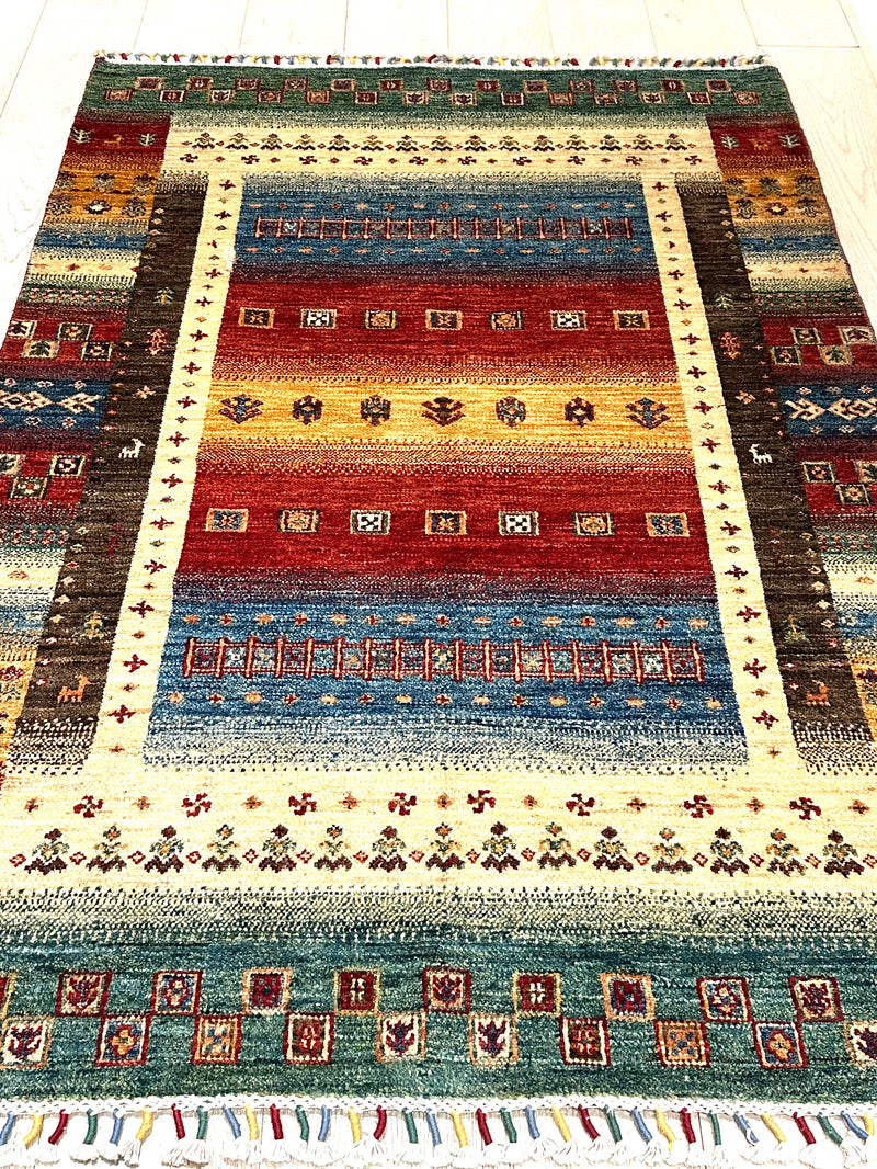 Afghan Kazak Khorjin, rugs online rugs Sydney Australia, www.rugsonlinerugs.com.au