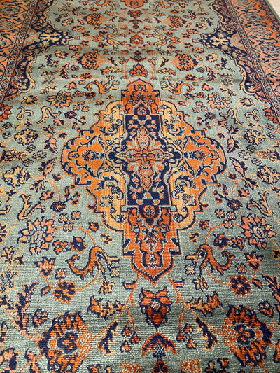 Shiraz Garden Design Green Rug