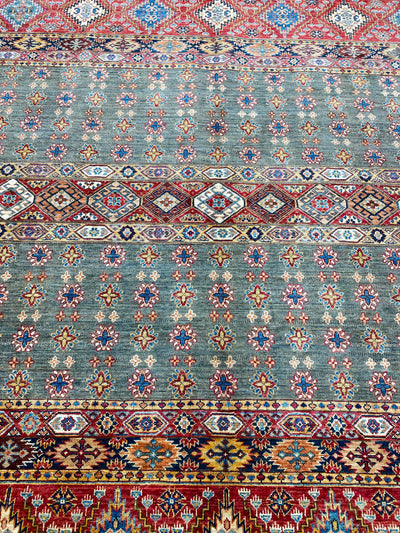 Kazak Suzani Khorjin Fine Veg Dye Rug (SKT550-1868) 247x176cm