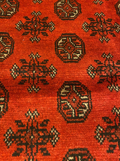 Bokhara Afghan Akhche Tribal Rug (STK550-1351) 284x200cm