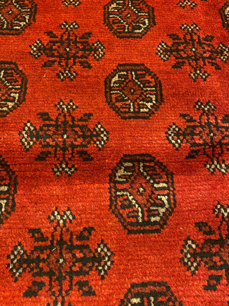 Bokhara Afghan Akhche Tribal Rug (STK550-1351) 284x200cm