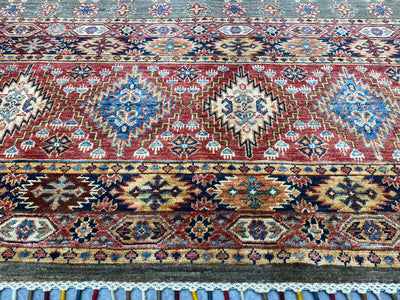 Kazak Suzani Khorjin Fine Veg Dye Rug (SKT550-1868) 247x176cm