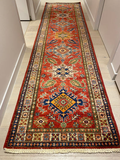 Afghan super Kazak wool handmade, Rugs Online Rugs Sydney Australia, www.rugsonlinerugs.com.au