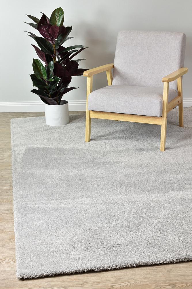 Pony Super Soft Silver Rug-060 Rug,  Rugs Online Rugs Sydney Australia, www.rugsonlinerugs.com.au