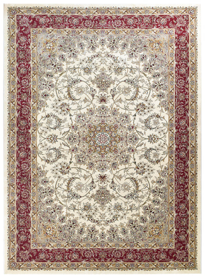 Classic Garden 15 Cream Red Red, Rugs Online Rugs Sydney Australia, www.rugsonlinerugs.com.au