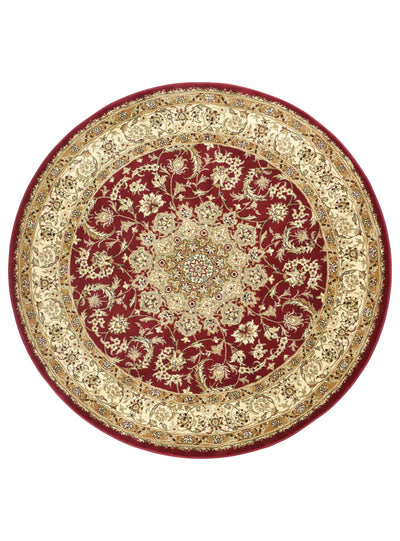 Classic Garden Medallion 15 Red Rug