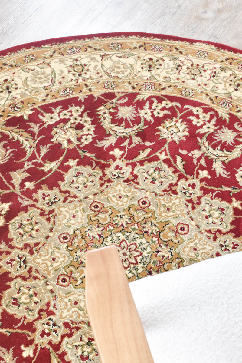 Classic Garden Medallion 15 Red Rug