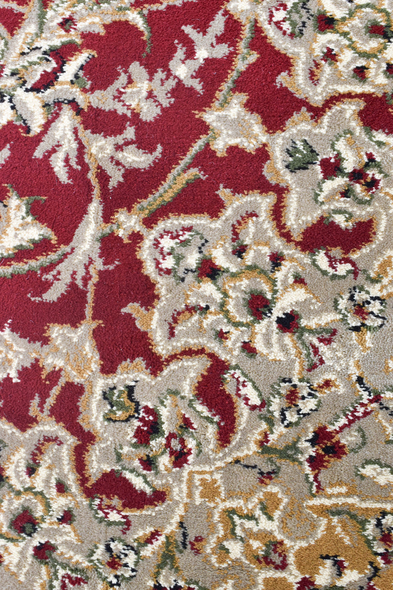 Classic Garden Medallion 15 Red Rug