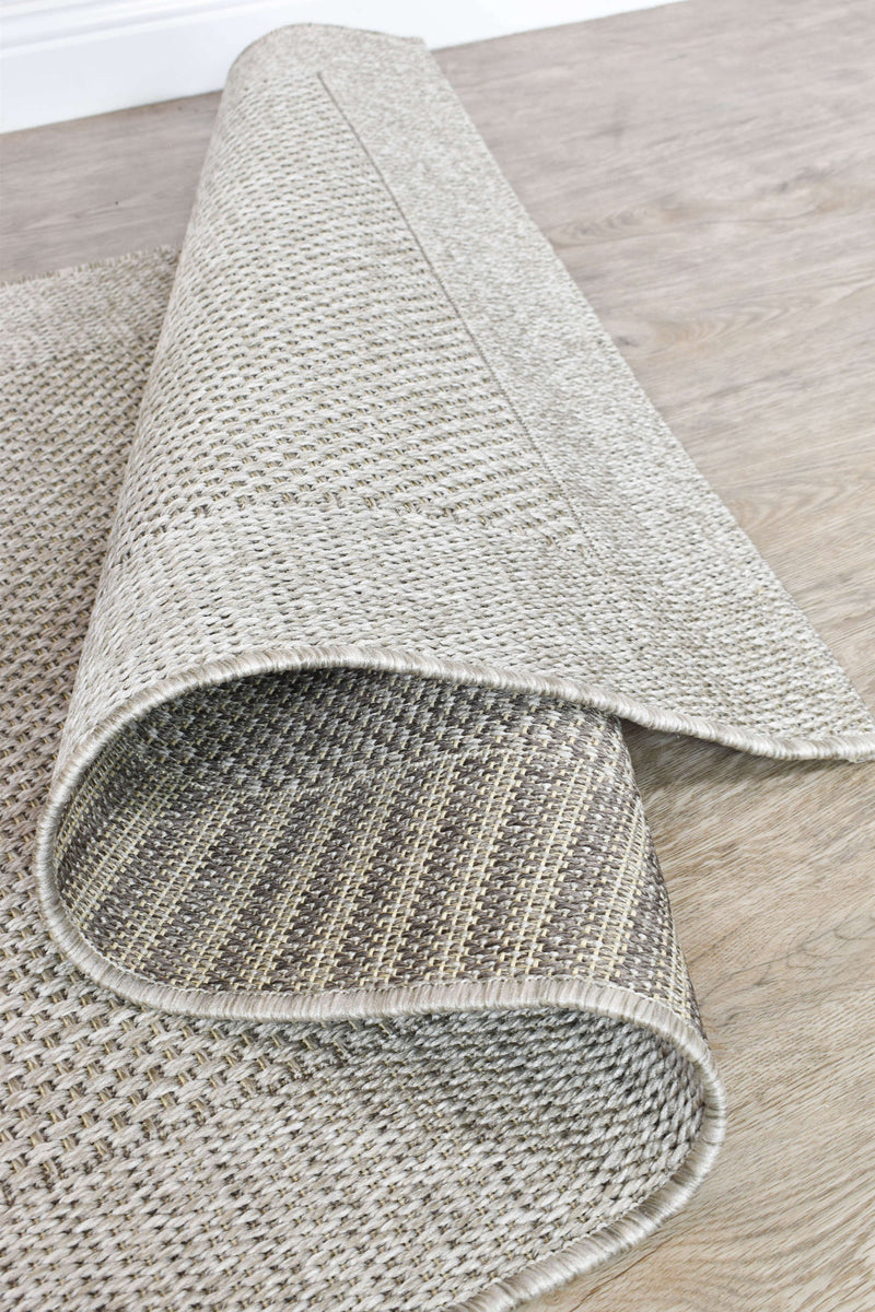 Outdoor Sisal 3900-37 Grey Rug