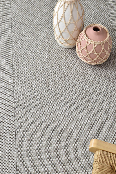 Outdoor Sisal 3900-37 Grey Rug