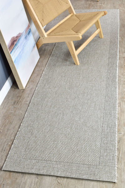 Outdoor Sisal 3900-37 Grey Rug