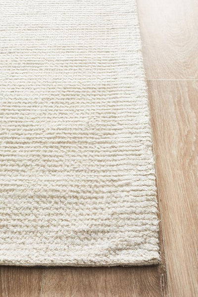 Allure Ivory Cotton Rayon Rug