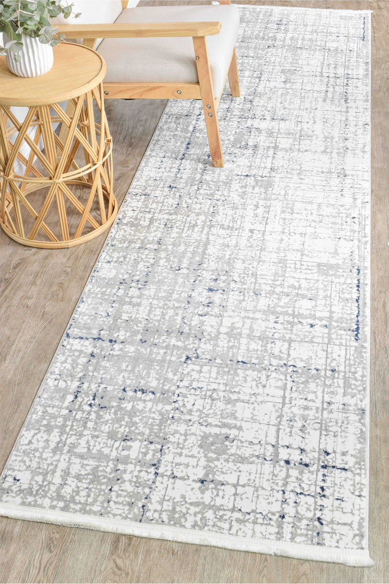 Harmonia Tiger White Rug