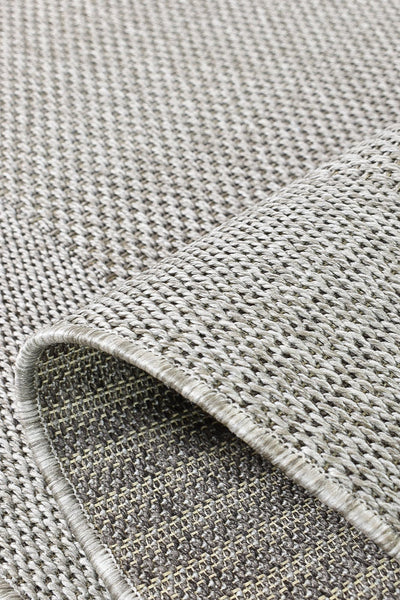 Outdoor Sisal 3900-37 Grey Rug