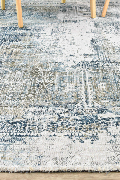 Basolt Blue Sodalite Rug P1037