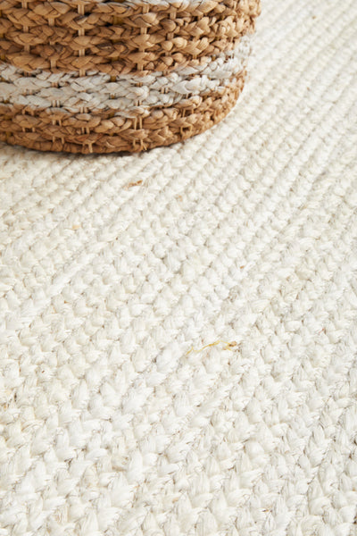 Bondi White Runner Rug