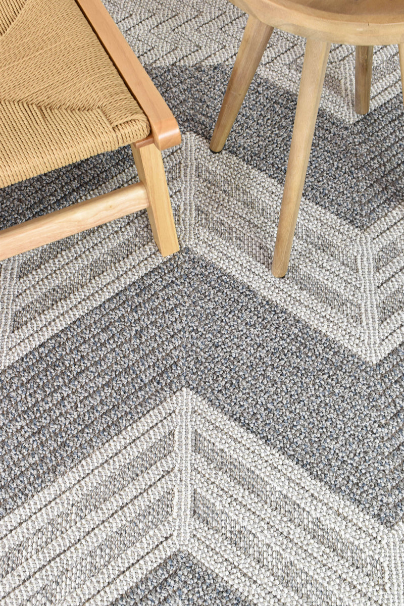 Colorado Blueray Grey Rug 0D281A