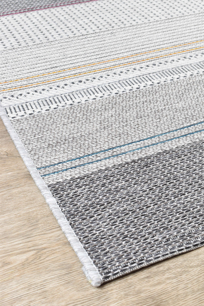 Vermont Grey Multi Rug 98037 9010